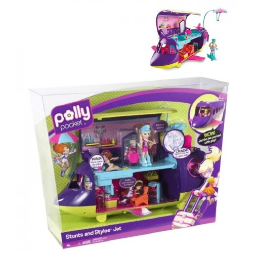 polly pocket adventure jet