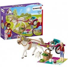 Calesse con Cavallo - Schleich Horse Club 42467