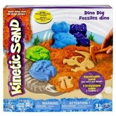 Kinetic Sand Dinosauri Fossili Sabbia Modellabile - Spin Master 6025224